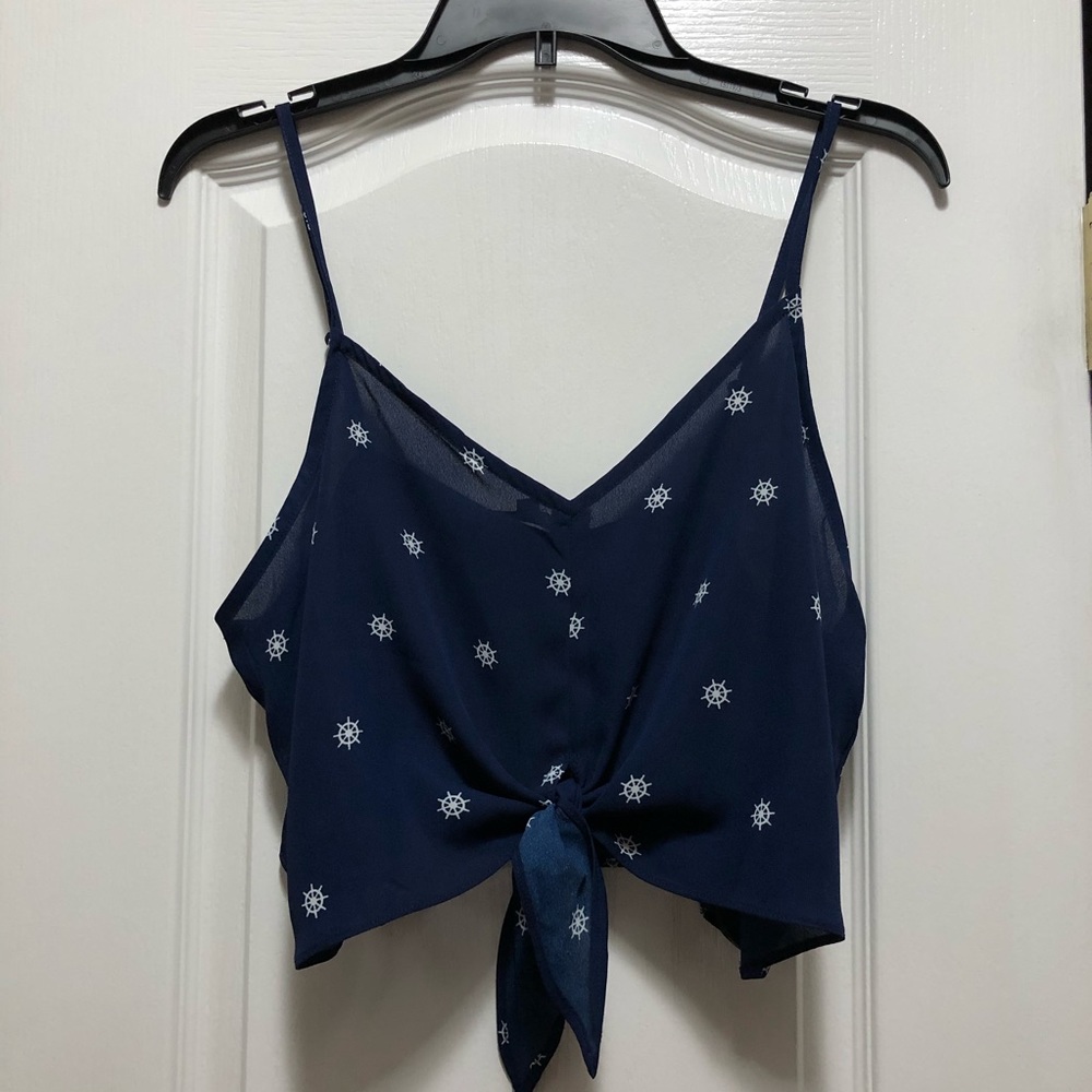 New nautical crop top